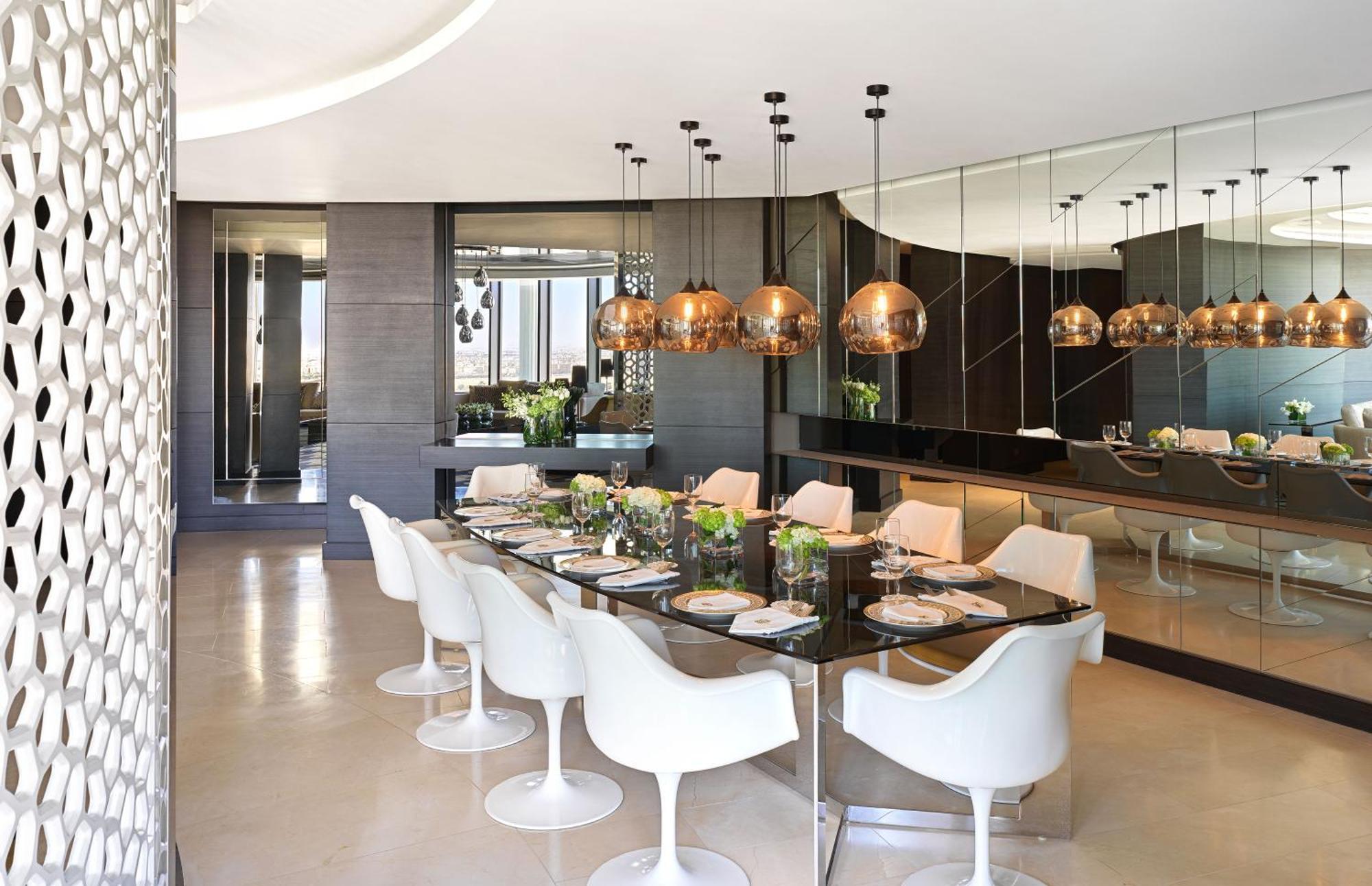Fairmont Riyadh Eksteriør billede Dining room